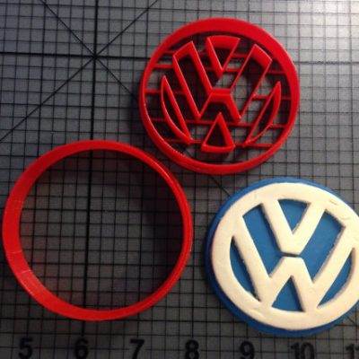 Volkswagen Logo 101 Cookie Cutter | JB Cookie Cutters