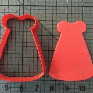 Night Gown Cookie Cutter