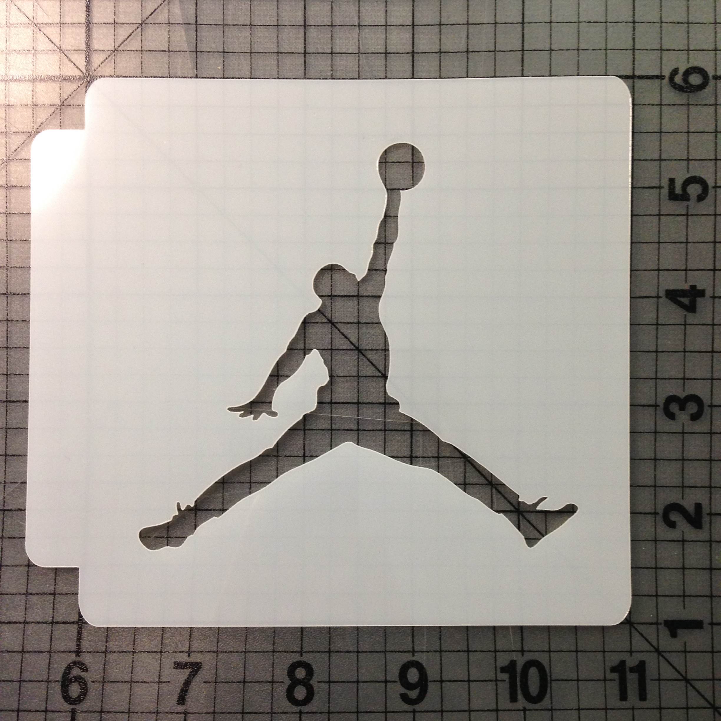 Designer Stencils Plantillas grandes para galletas deportivas (baloncesto,  golf, fútbol, béisbol), beige/semitransparente
