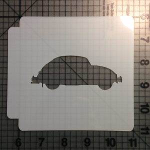 Bug Car Stencil 100