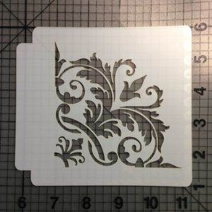 Damask Stencil 115