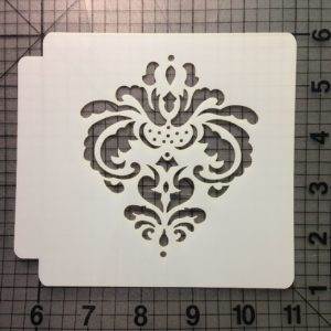 Damask Stencil 104