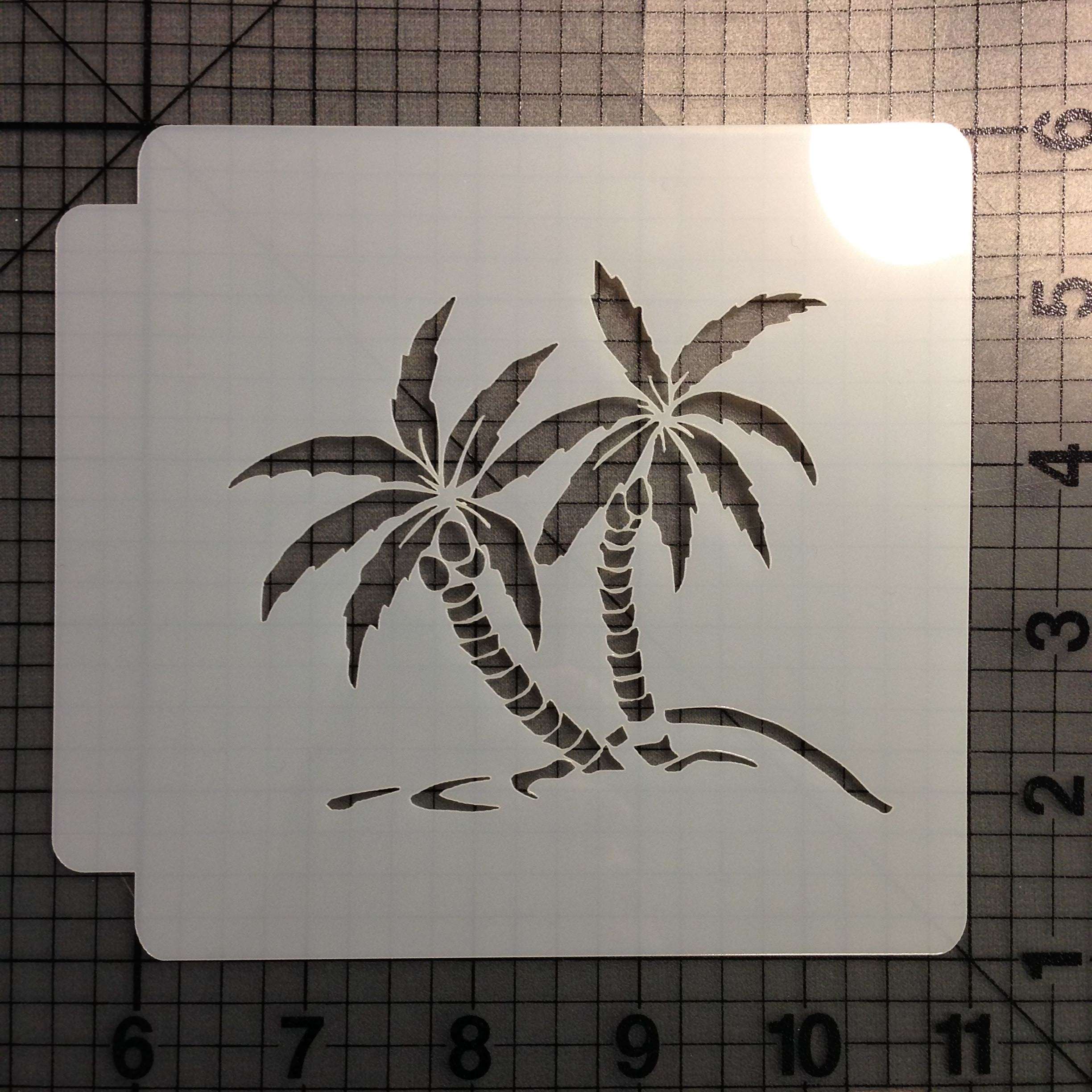 Palm Tree 102 Stencil