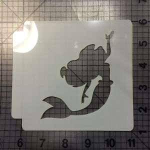 The Little Mermaid Stencil 101