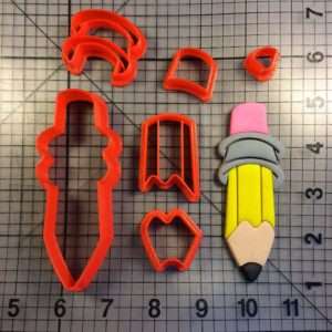 Pencil 102 Cookie Cutter Set