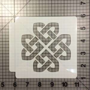 Knot Pattern Stencil 103