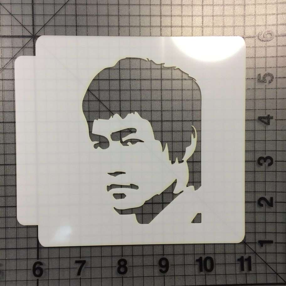 Bruce Lee 100 Stencil JB Cookie Cutters