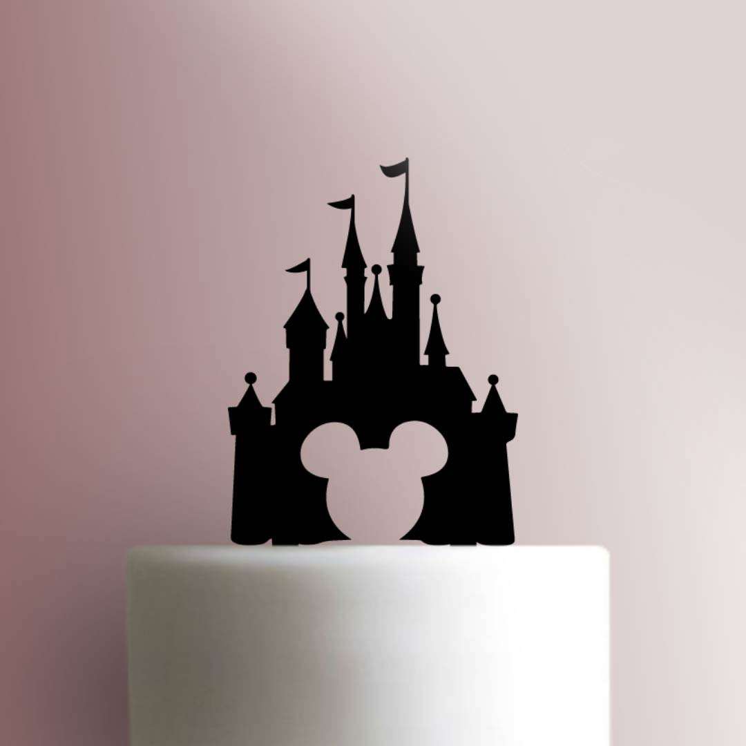 Adorable Minnie Mouse Castle Cake - Between The Pages Blog