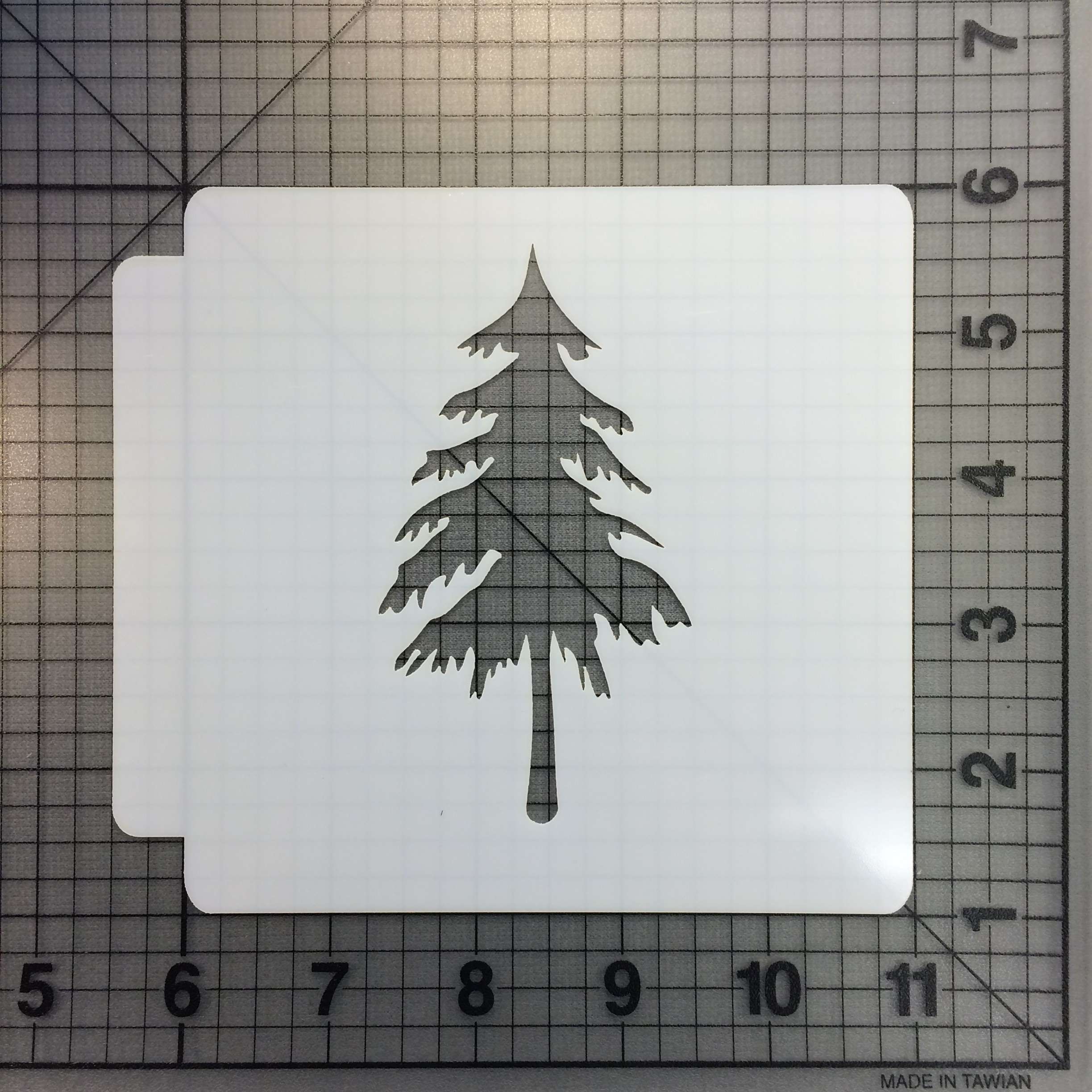 89-00242 Tall Pine Tree Stencil