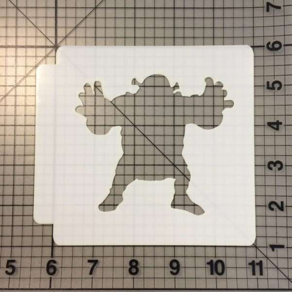 Shrek Head 783-H393 Stencil | JB Cookie Cutters