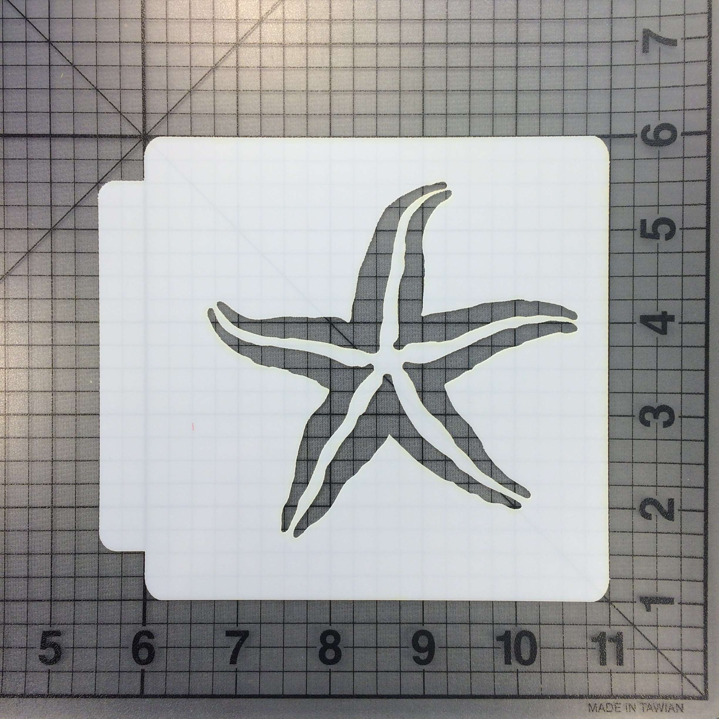 sea star stencil