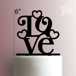 Love Cake Topper 104