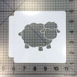 Sheep Stencil 100