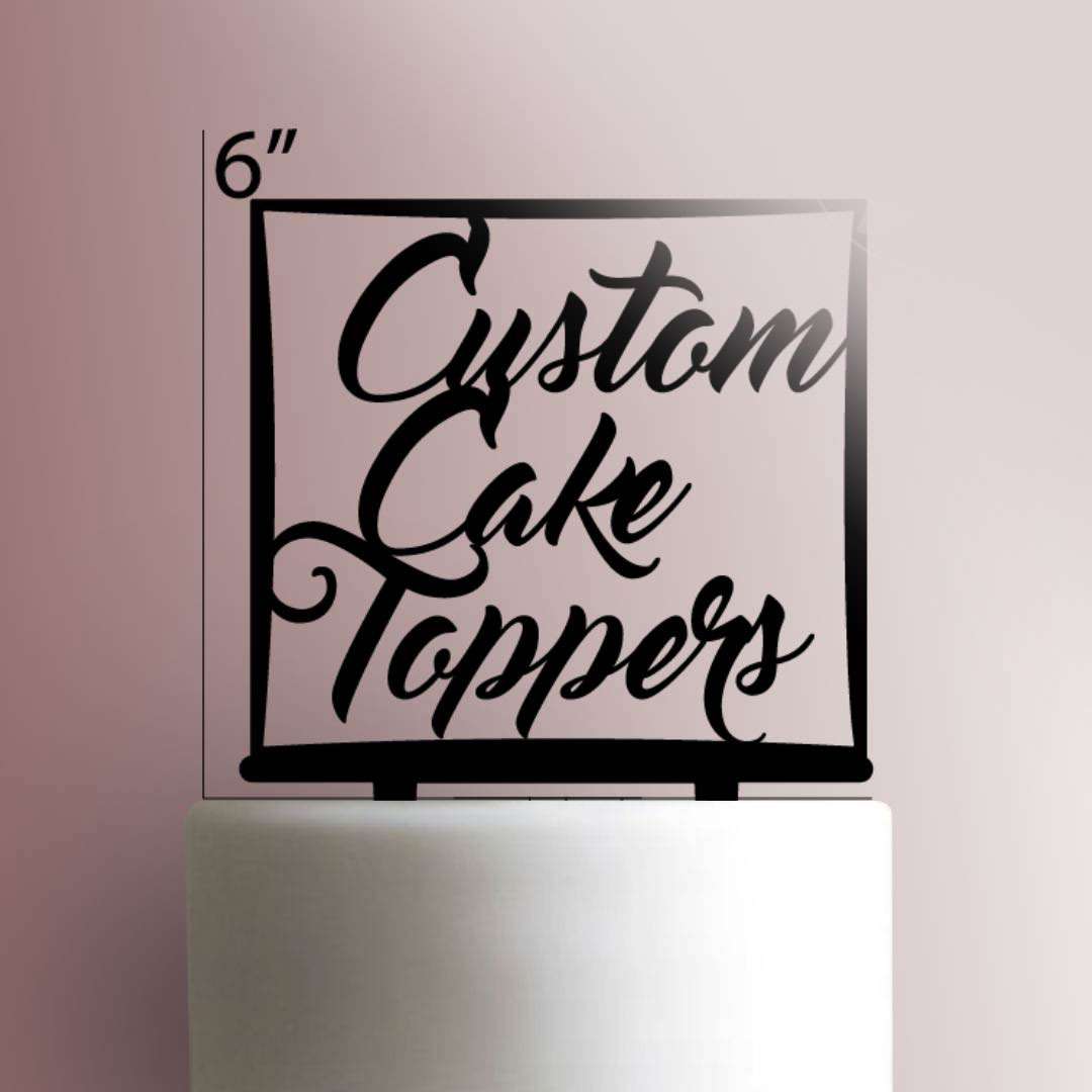 Custom Letters 103 Cake Topper