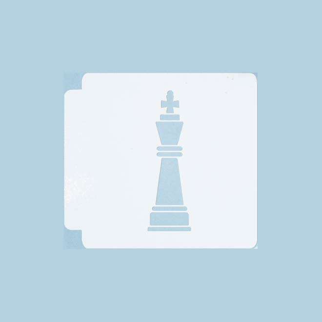 Chess Piece - King Stencil  Chess pieces, Chess, Chess king