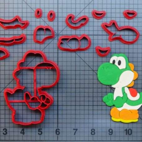 Super Mario - Luigi 266-A031 Cookie Cutter Set