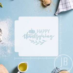 Happy Thanksgiving 783-A260 Stencil