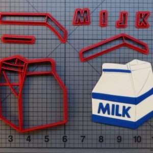 Milk Carton 266-A529 Cookie Cutter Set