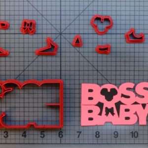Boss Baby Girl 266-B215 Cookie Cutter Set (4 inch)