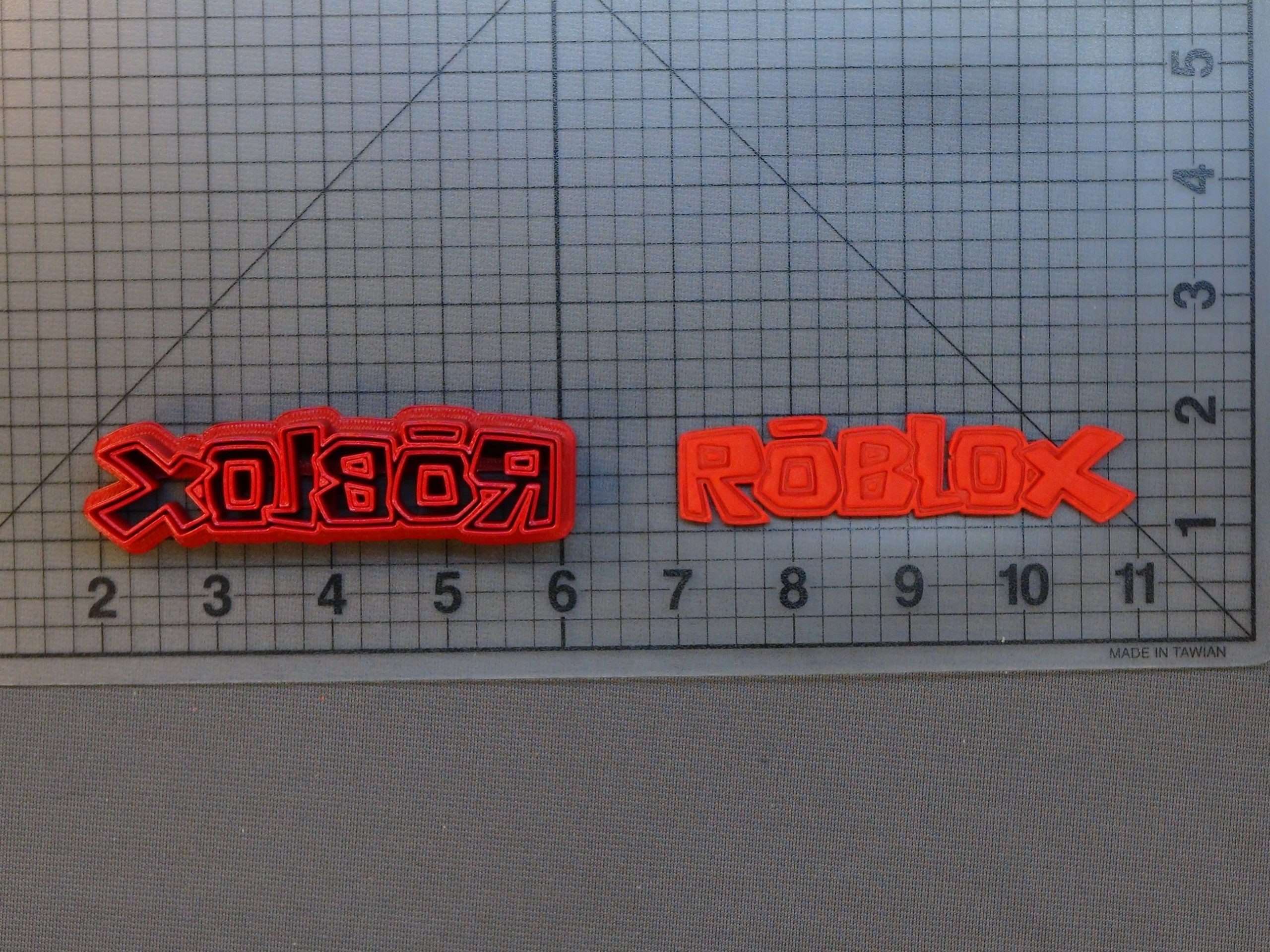 Roblox Logo 266 B147 Cookie Cutter - roblox logo in text