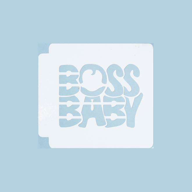 Boss Baby Logo 783 B169 Stencil
