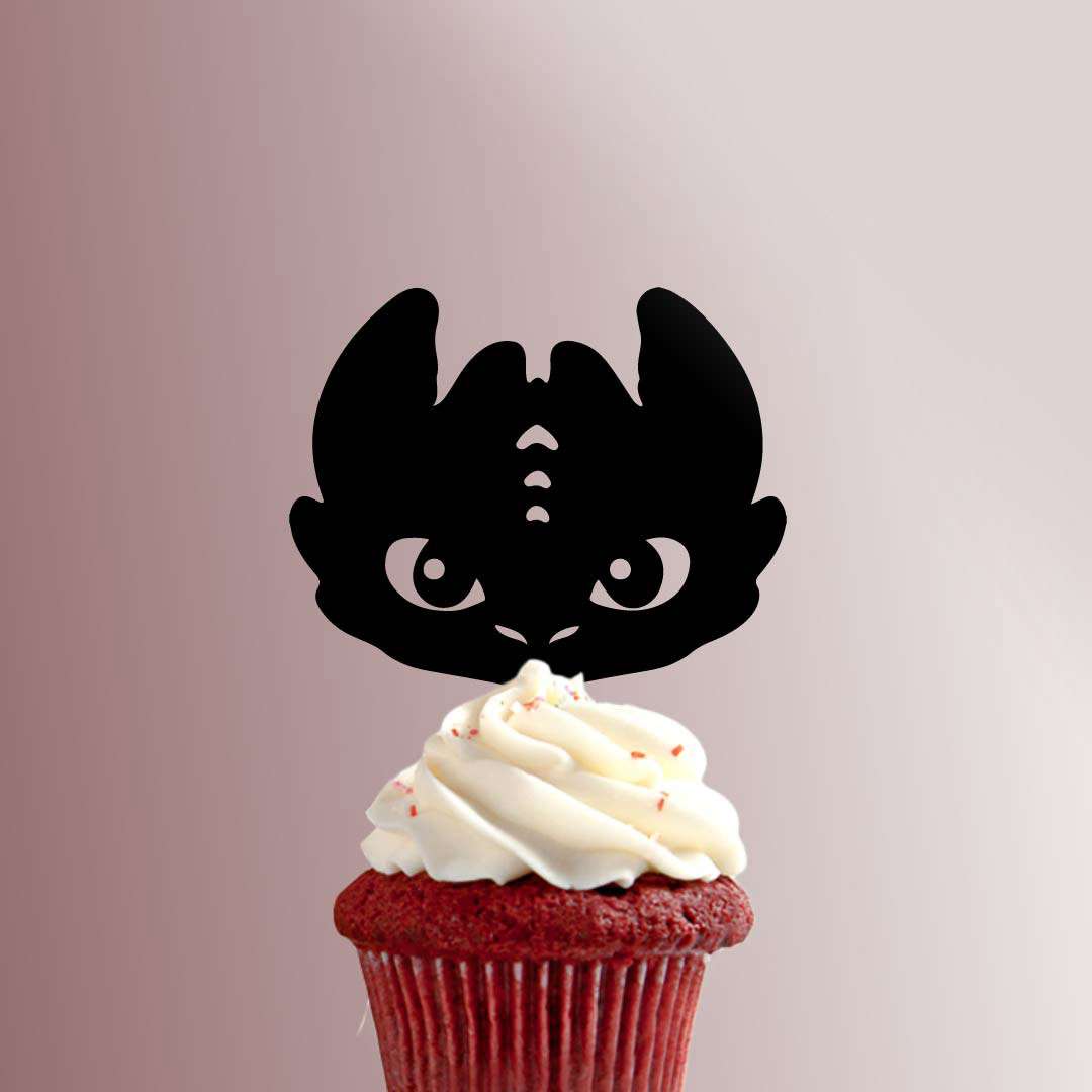 How to Train Your Dragon Toothless 228-173 Cupcake Topper
