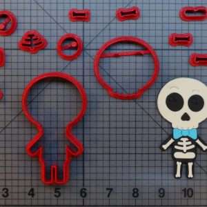 Skeleton 266-B813 Cookie Cutter Set