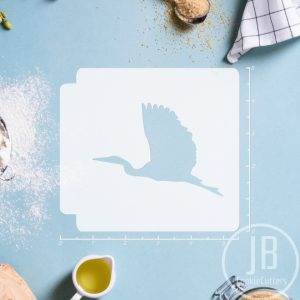 Bird - Heron 783-B910 Stencil Silhouette