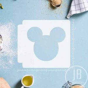 Mickey Head 783-B848 Stencil Silhouette