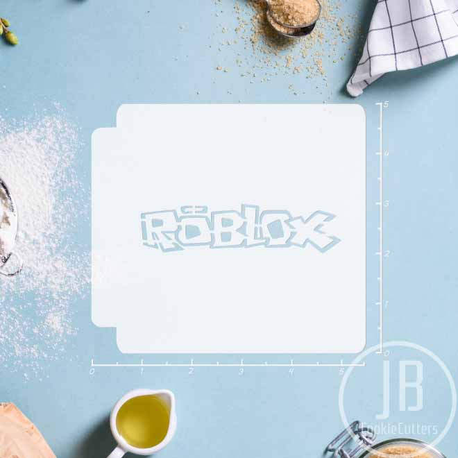 Roblox Logo 783 C064 Stencil Jb Cookie Cutters - air jordan 1 roblox