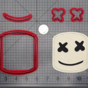 Marshmello DJ 266-D499 Cookie Cutter Set