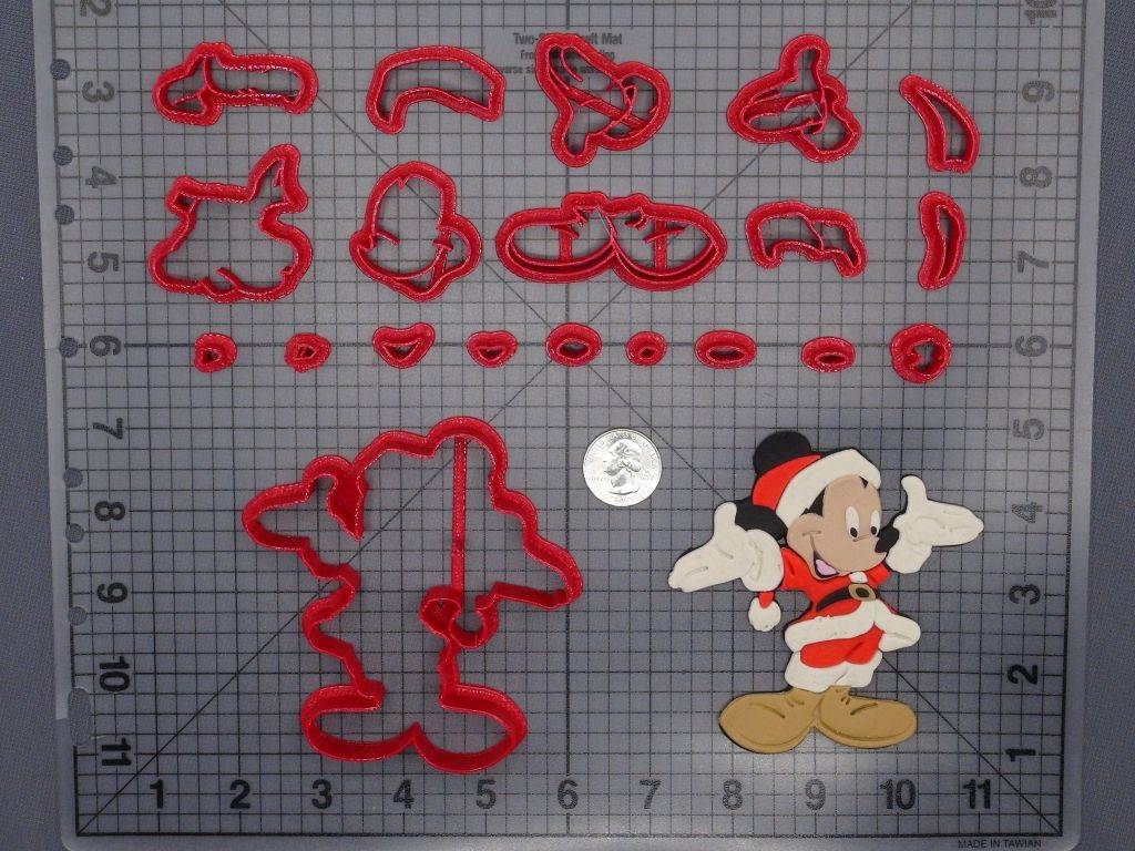 Super Mario - Luigi 266-A031 Cookie Cutter Set