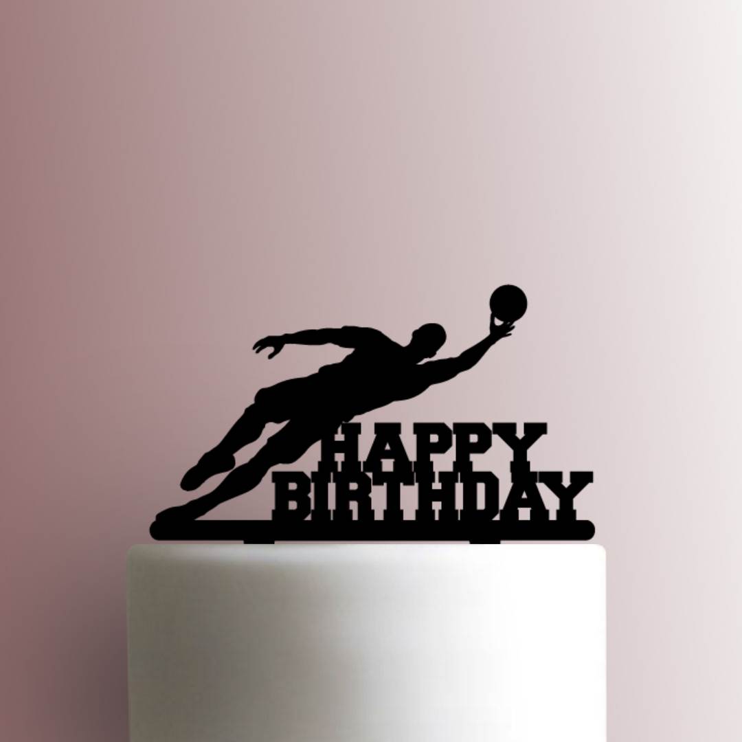 Custom Marathon Runner Athlete Birthday Cake Topper With Name, Sport  Birthday Party Decoration 