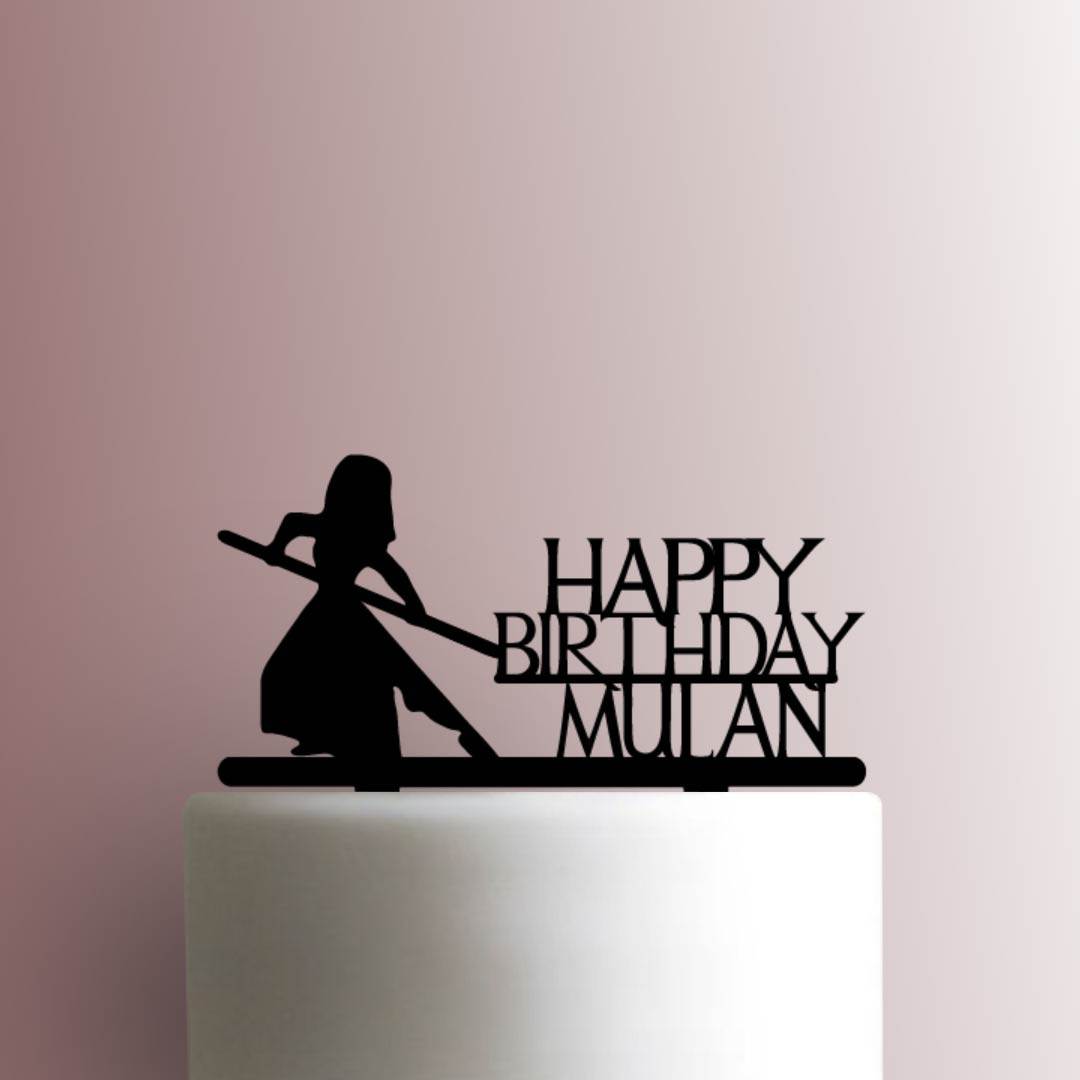 Mulan Movie Edible Cake Toppers – Cakecery