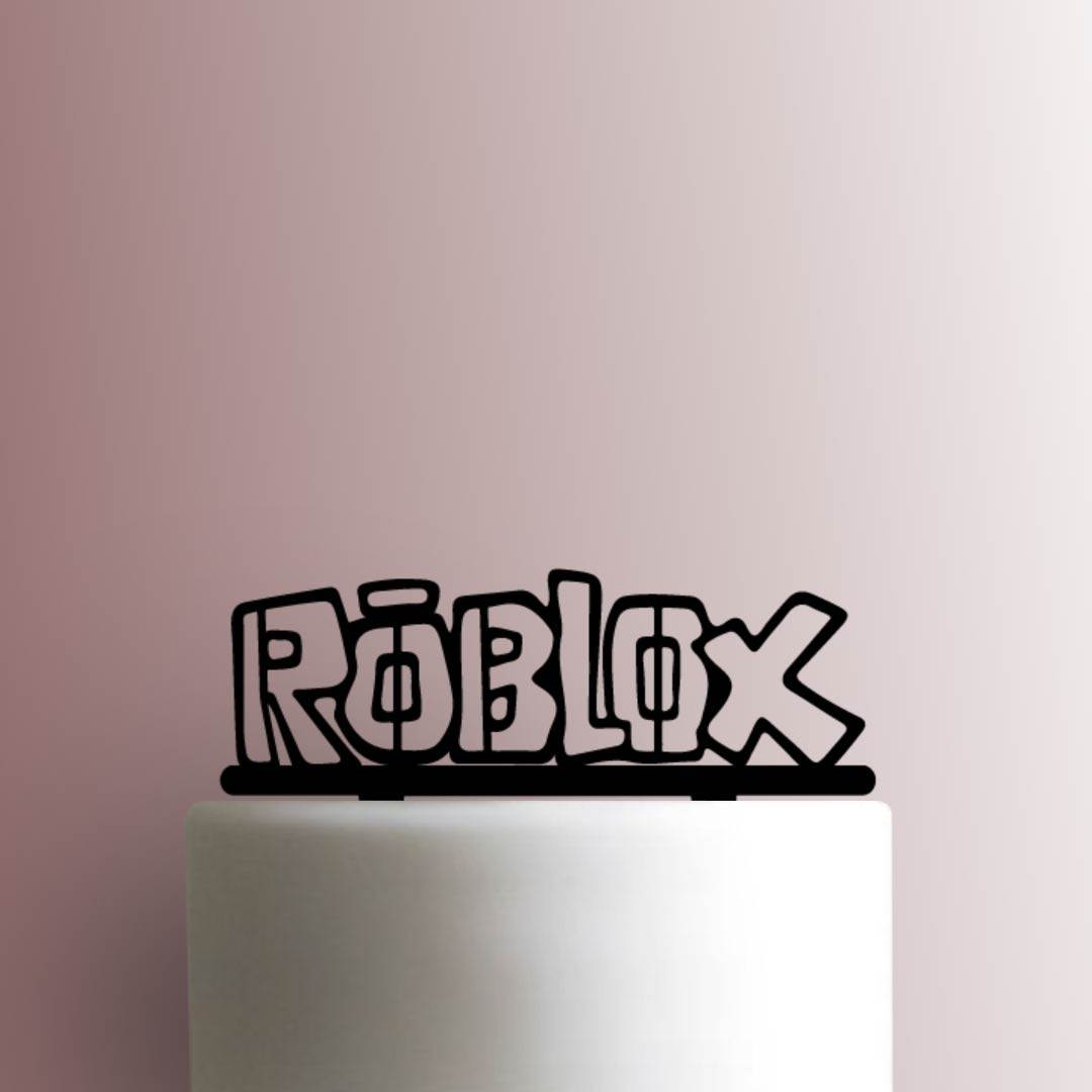 Roblox Cake Topper | DIY, Roblox Centerpiece - Selfie Garden