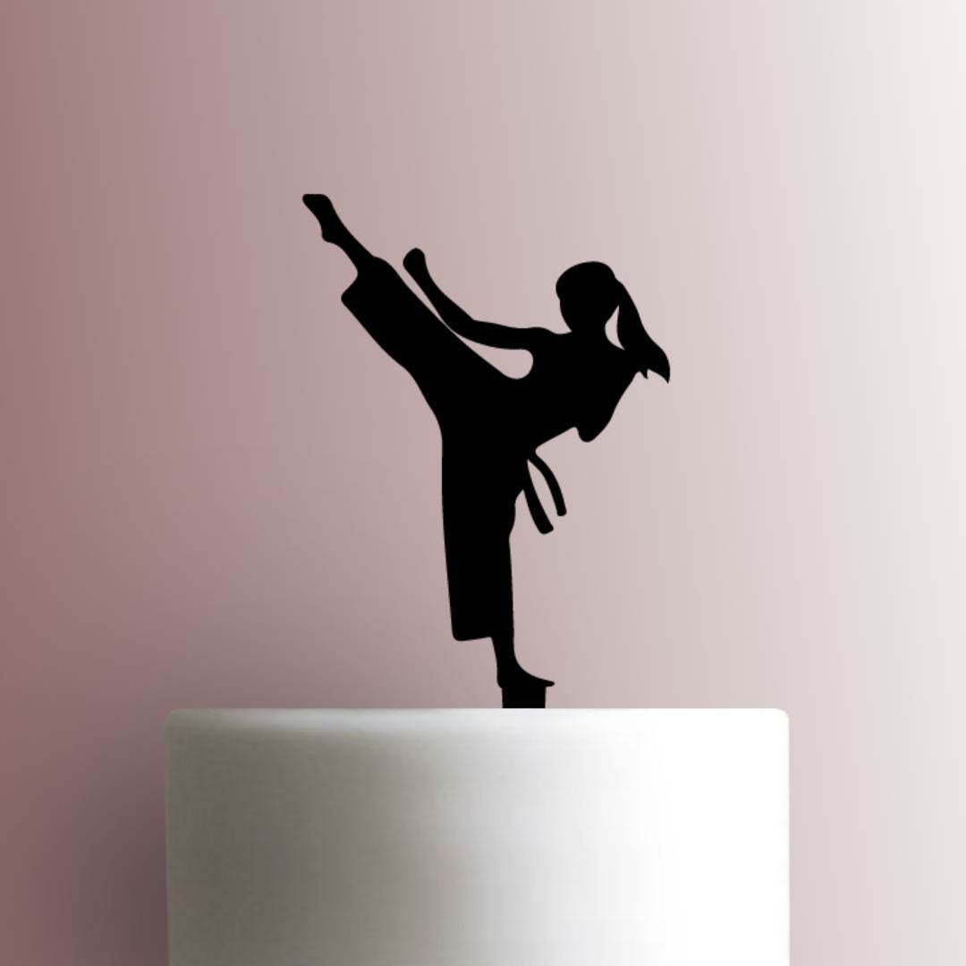 Cake-won-do Funny Taekwondo Cake Pun' Sticker | Spreadshirt