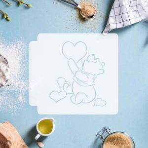 Valentines Day - Winnie the Pooh 783-F543 Stencil