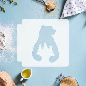 Bear Trees 783-F794 Stencil