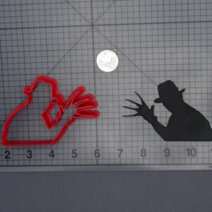 Halloween - Nightmare on Elm Street - Freddy Krueger 266-H491 Cookie Cutter Silhouette