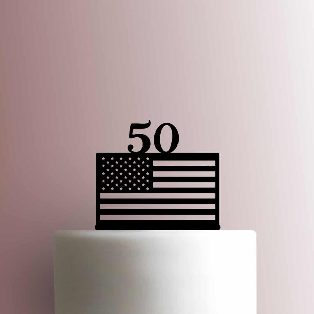 Premium AI Image | Usa flag cake patriotic 4th of july dessert Generative AI