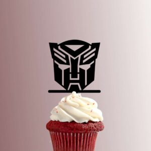 Transformers - Autobot Symbol 228-686 Cupcake Topper